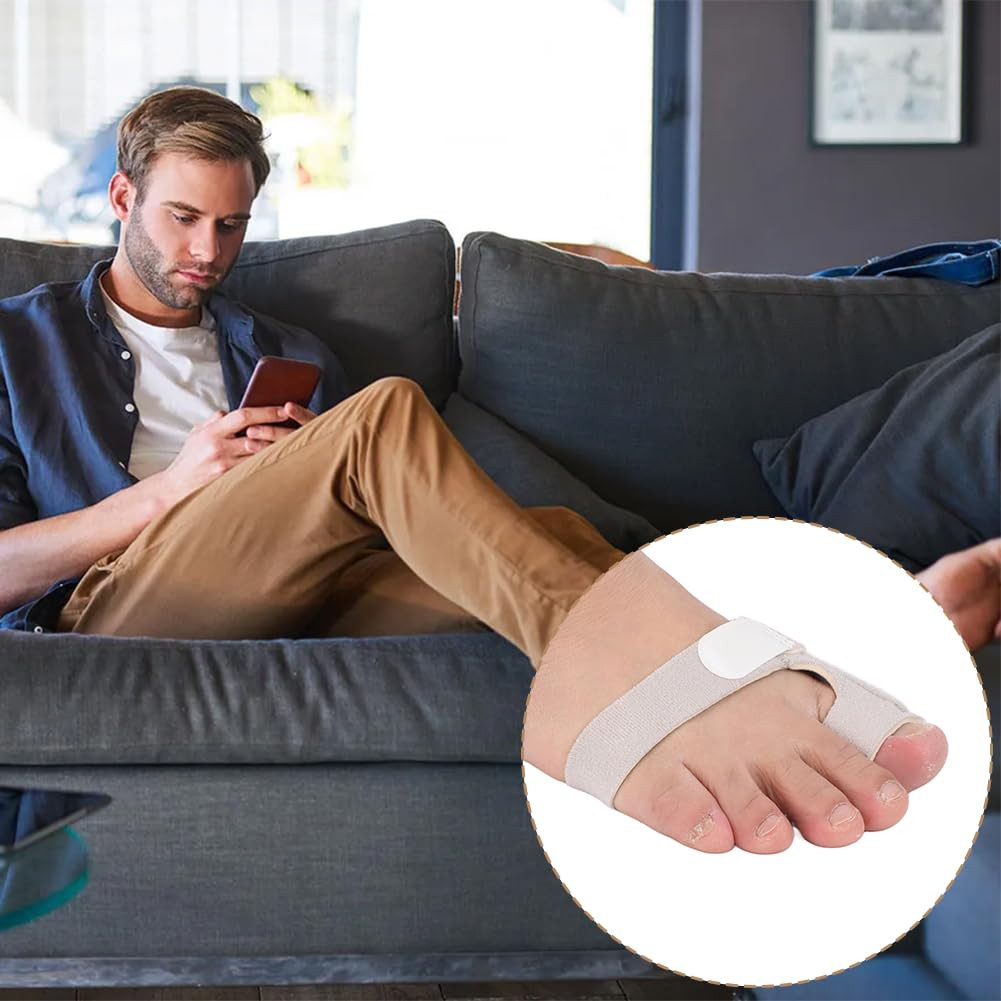 Toe Brace Splint, Adjustable Orthopedic Corrector Big Toe Fracture Fixator Strai