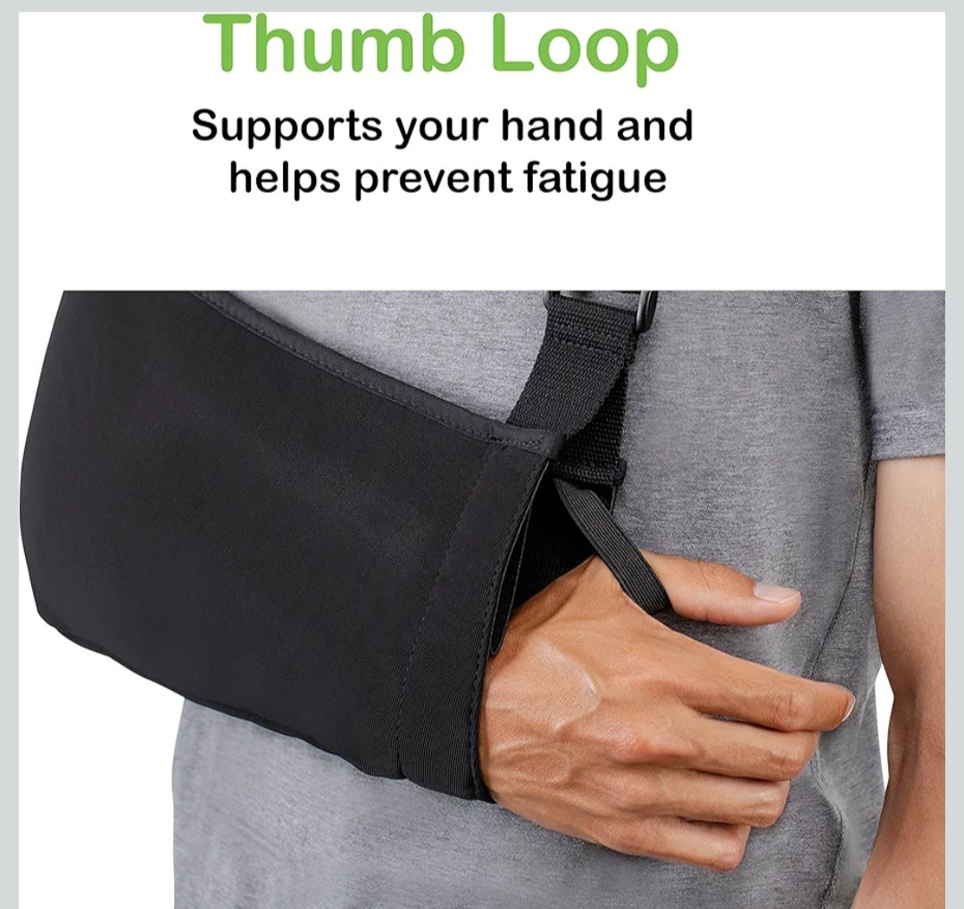 Arm Sling Adjustable Arm Support for Shoulder, Elbow, Rotator Cuff Recovery #K9