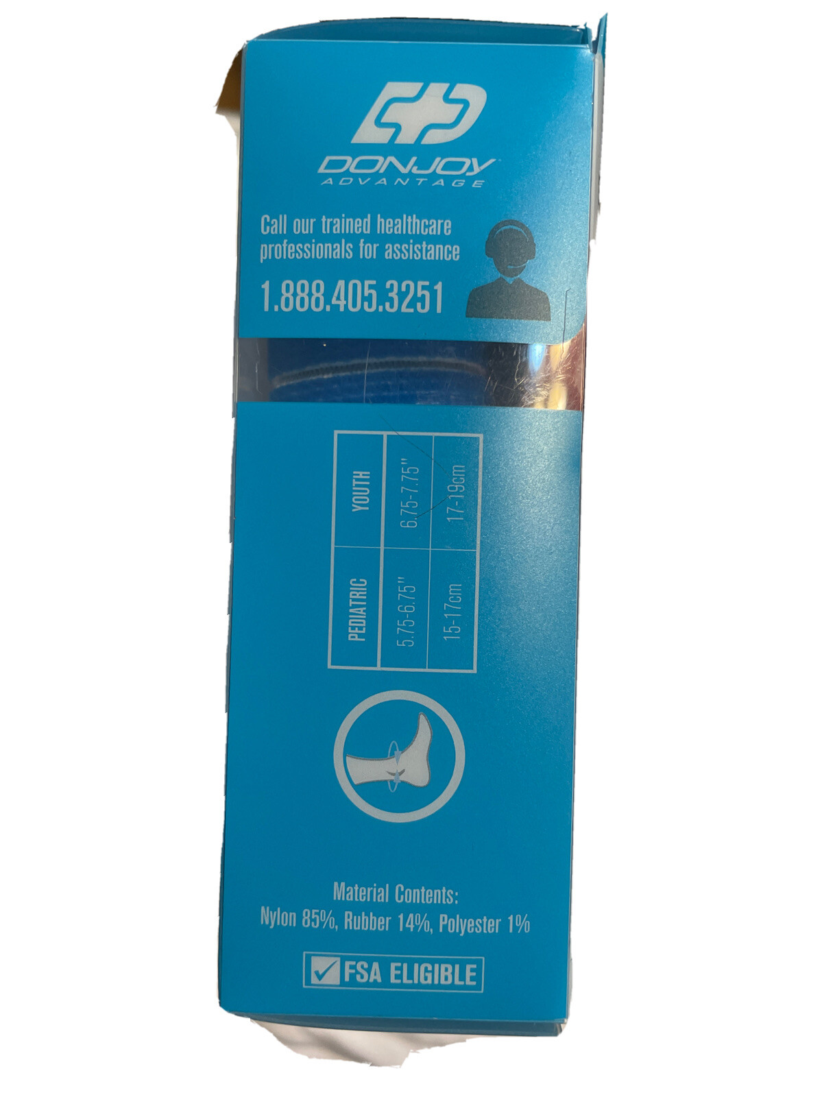 DonJoy Advantage Youth Moderate Ankle Support Marvel Captain America
