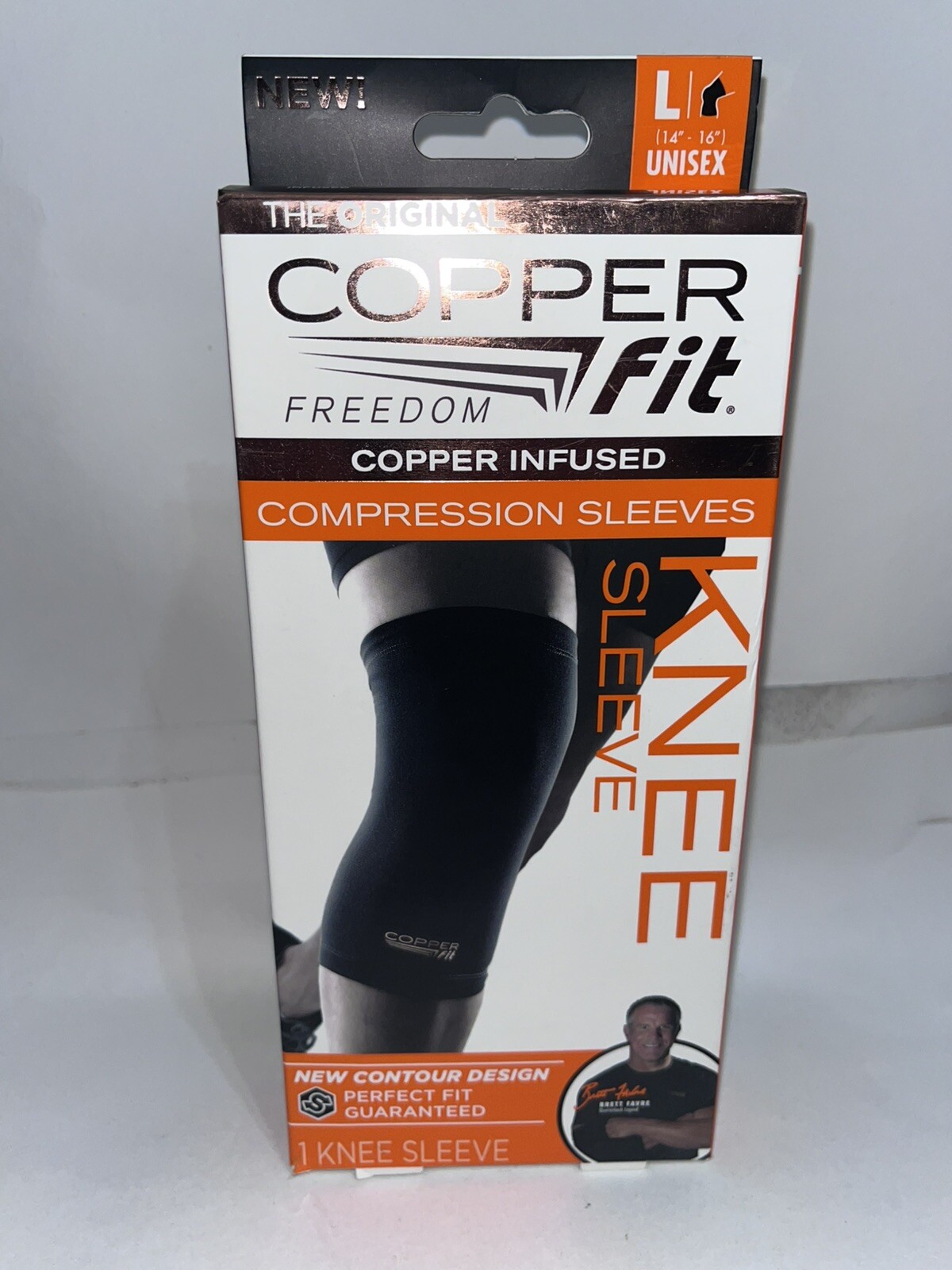 Copper Fit New Freedom Copper Infused Compression Sleeves Unisex Size Large