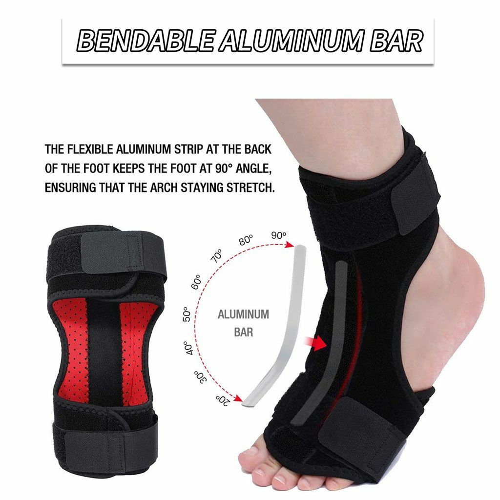 Night Splint Dorsal Foot Brace Plantar Fasciitis Drop Sprain Support Pain Relief