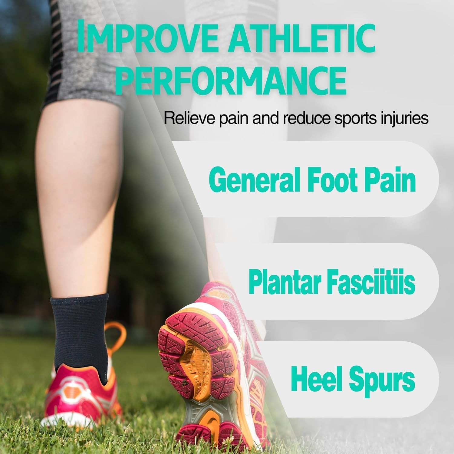 Ankle Guards,2 Pairs Ankle Brace for Women & Men,Ankle Compression Sleeve,Volley