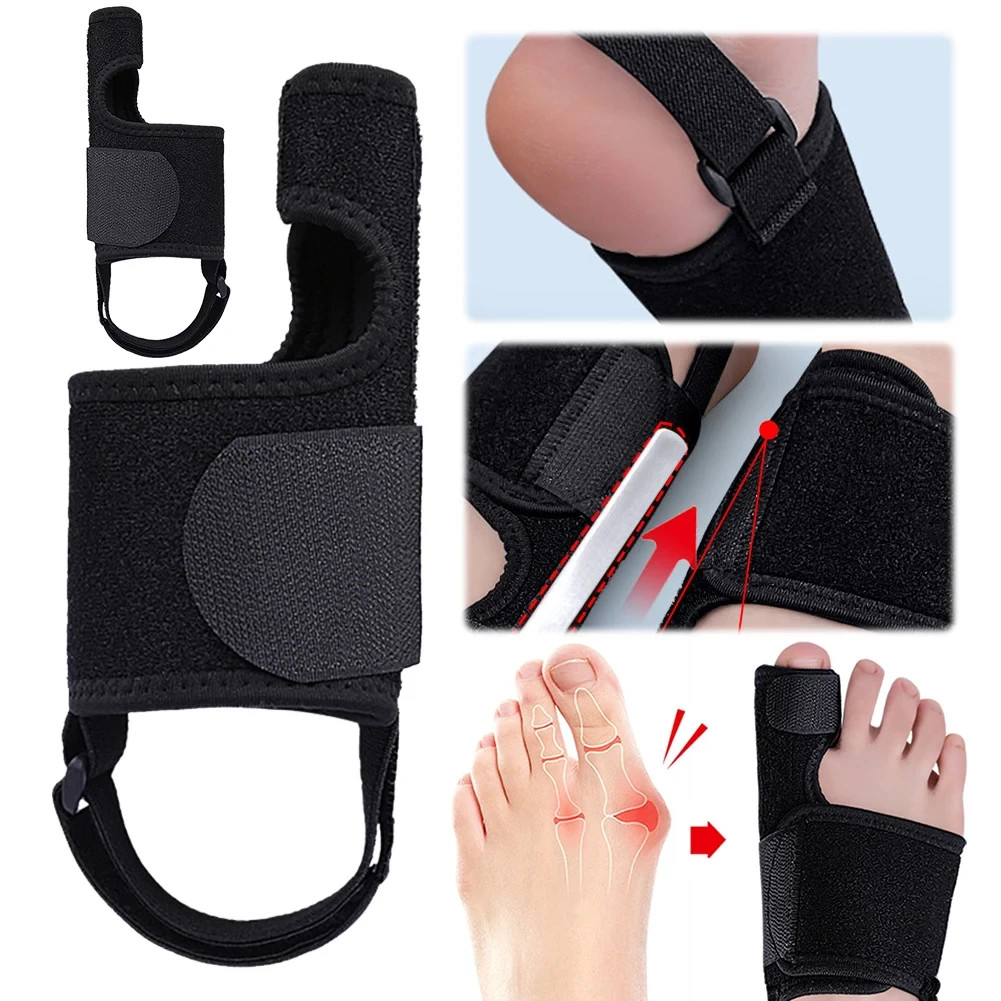 2PCS Bunion Corrector Big Toe Splint Straightener Hallux Valgus Left Right Foot