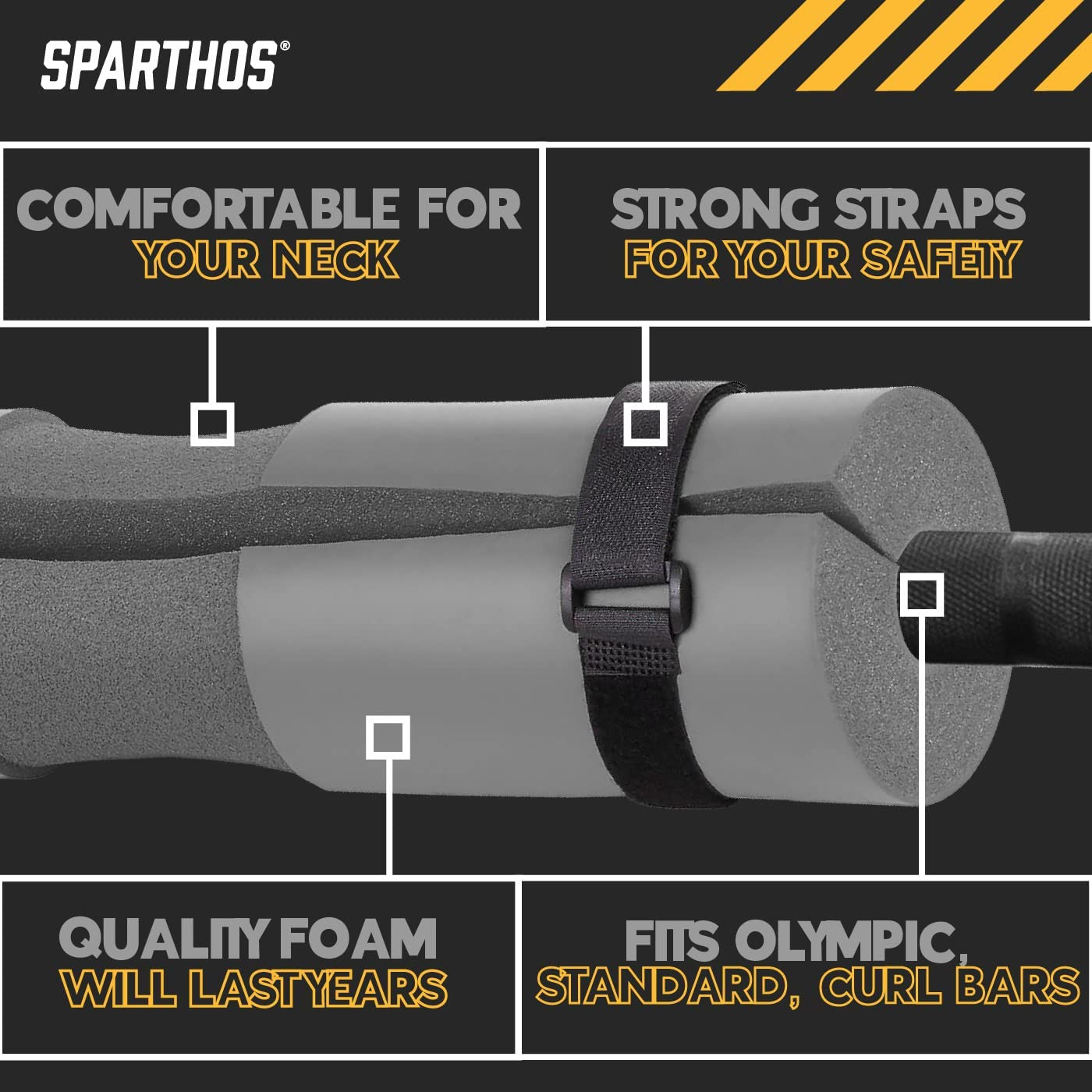 Barbell Pad – Comfort Equals Safety