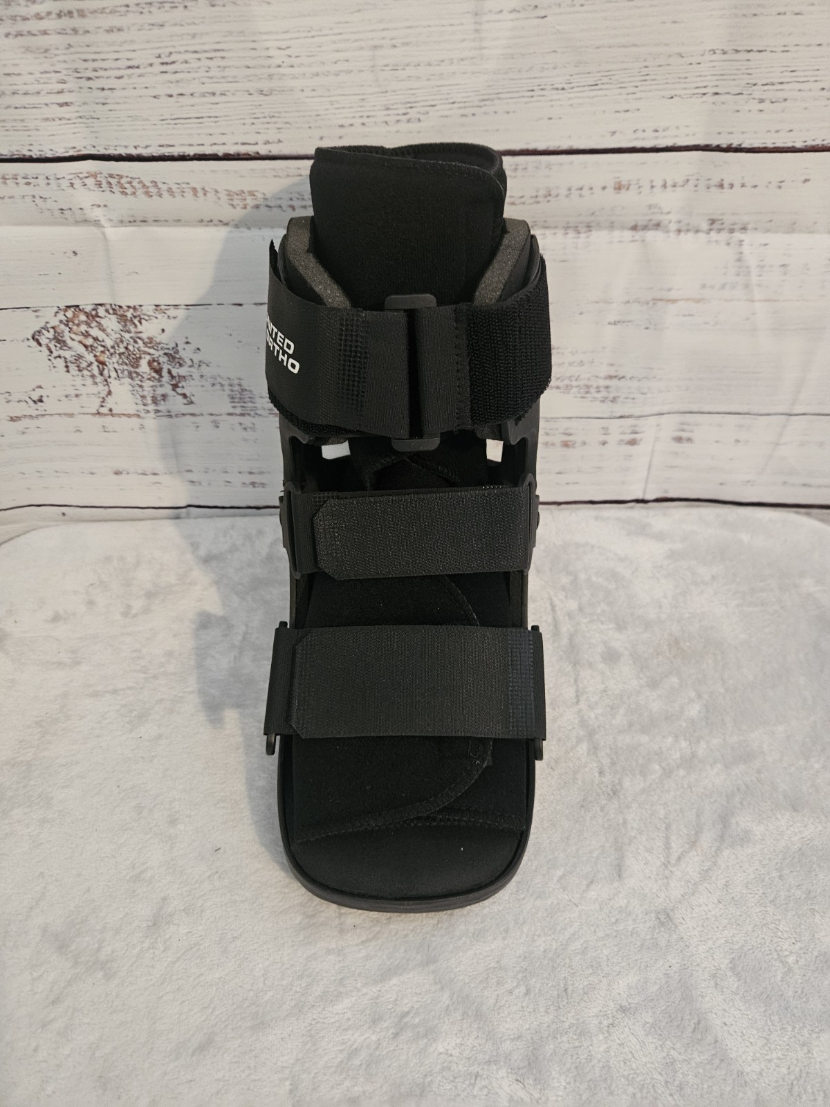 United Ortho Short Air Cam Walker Fracture Boot, Large, Black