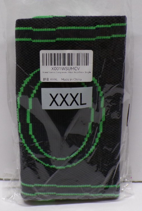 Knee Sleeve Compression Black XXXL………………………2C15