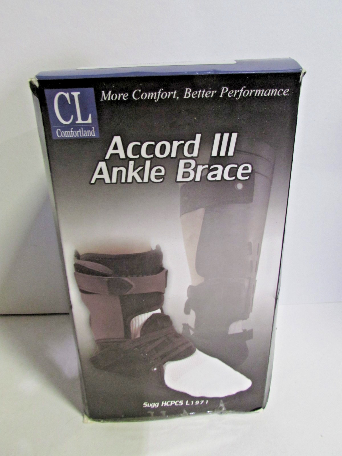 Comfortland ACCORD III Ankle Brace Large Right CL-301-3-L NEW Sprained Twisted