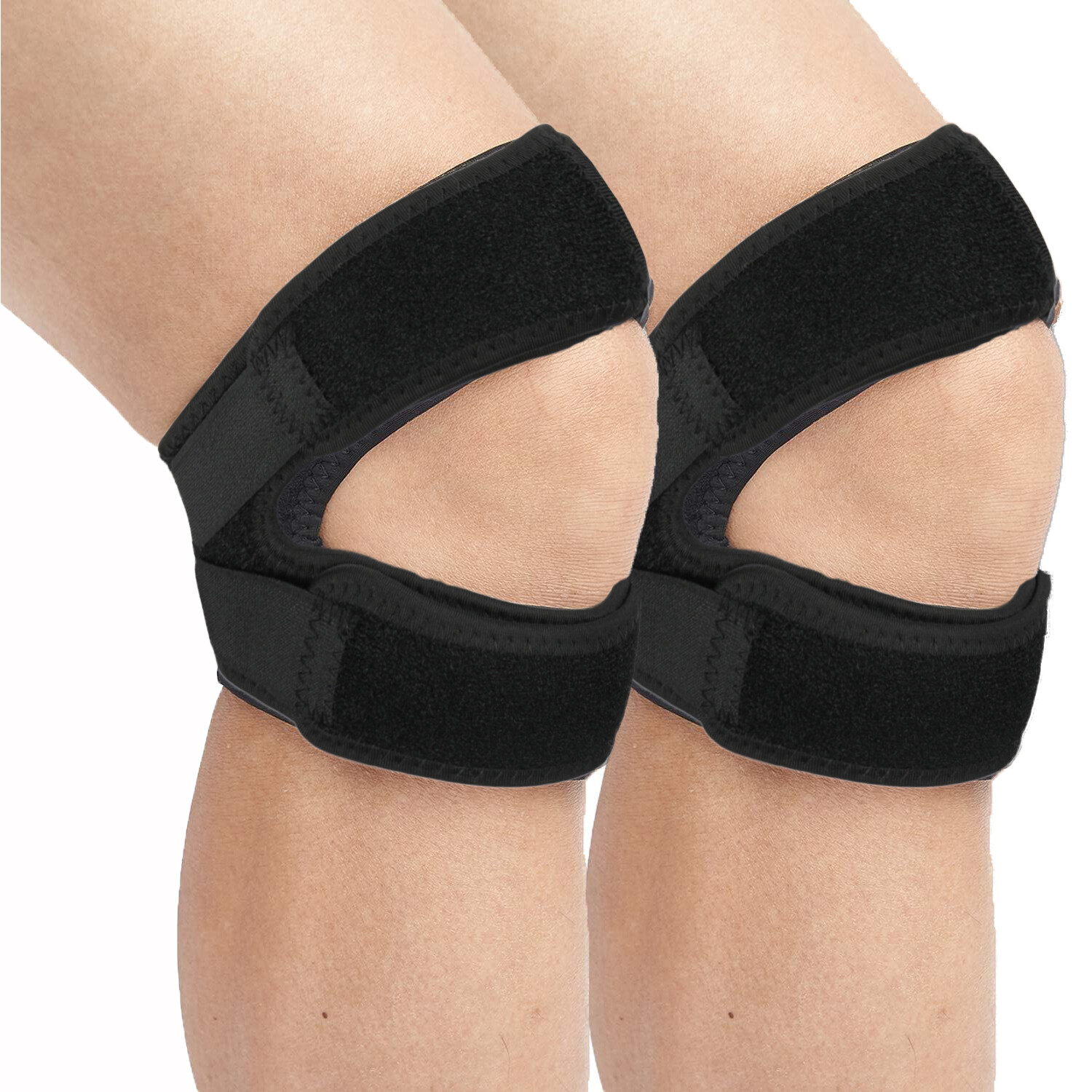 Knee Strap Brace Support Patella Stabilizer Sports Squats Arthritis Pain Relief