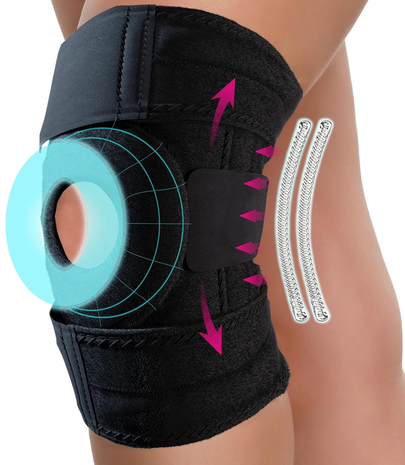 KNEE BRACE For Pain Relief Support Arthritis – Patellar Stabilizing – Unisex