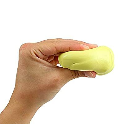 CanDo TheraPutty Standard Exercise Putty, 6 Piece Set (Tan, Yellow, Red, Green,