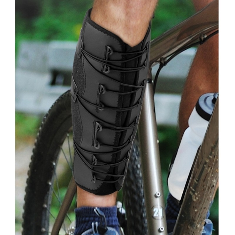 Adjustable Athletic Calf Support Sleeve Breathable Leg Brace for Injury Recovery