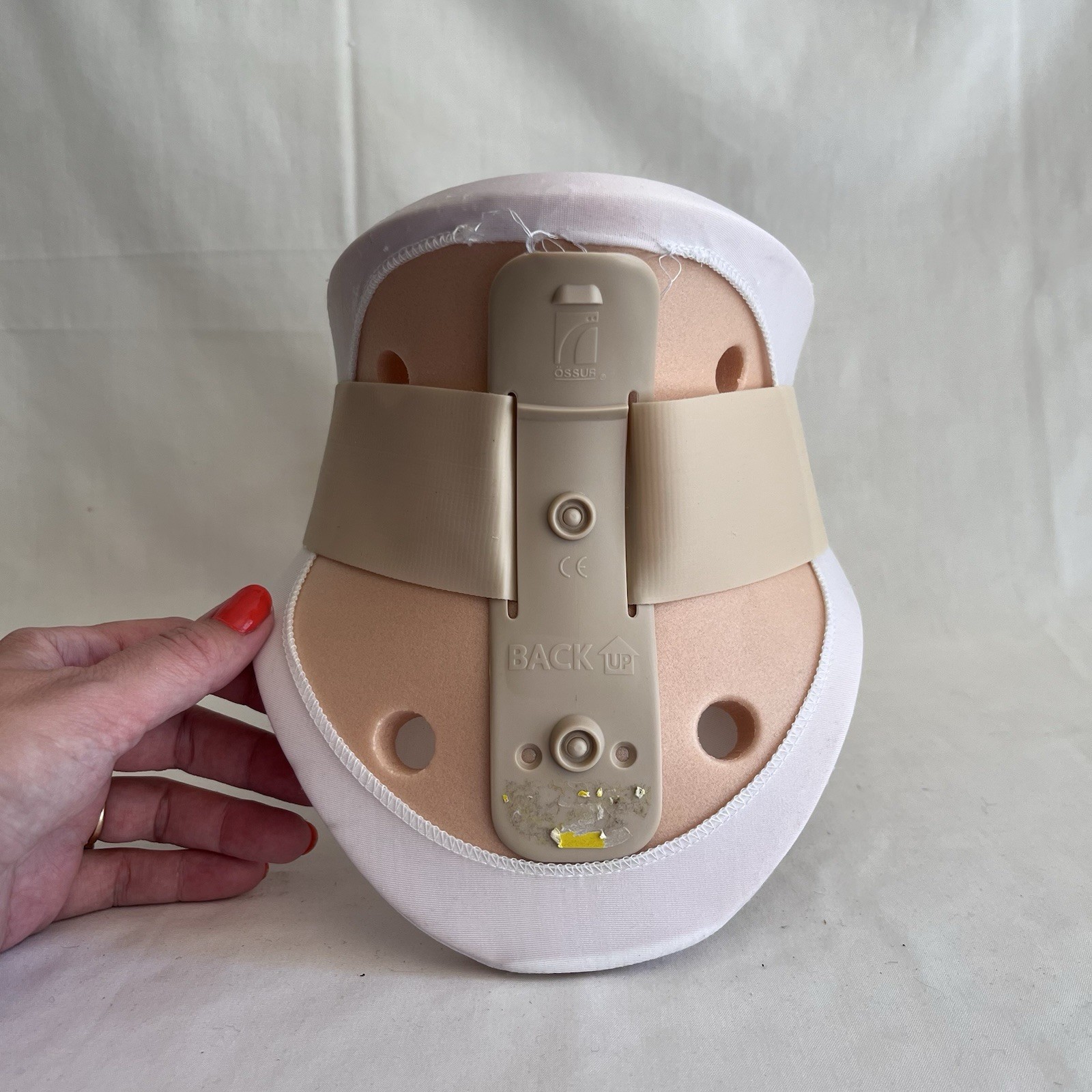 PHILADELPHIA® C-SPN CLLR Neck Collar New without Box Unused Beige White Cover