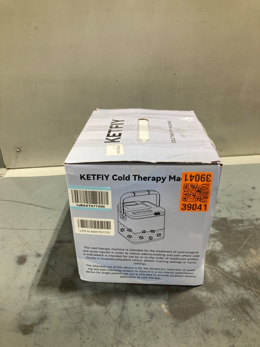 Cold Therapy Machine Knee Ice Pump 2.4G Remote 13 Timers 3 Flow Modes