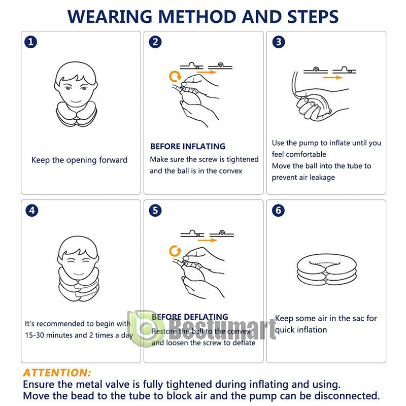 Cervical Neck Traction Device for Instant Neck Pain Relief – Adjustable Home Use