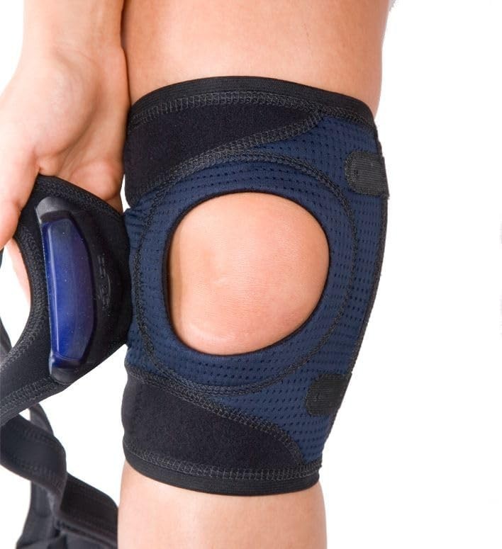 Knee Brace for Patella Instabilities & Dislocations – Bifurcated Strap, Large, L