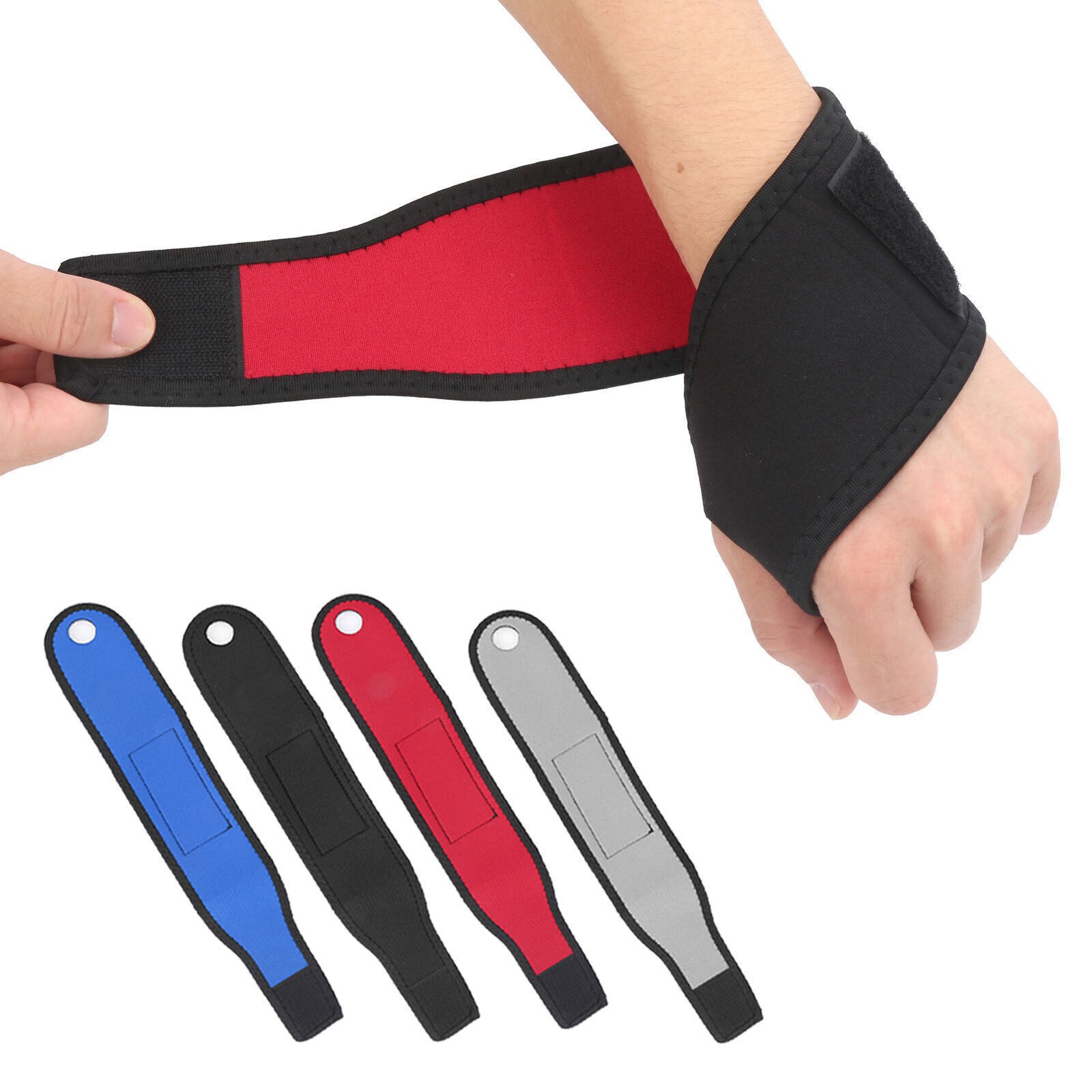 Sports Wristband Wrist Support Straps Wraps for Cycling Running Fitness Gym Hand