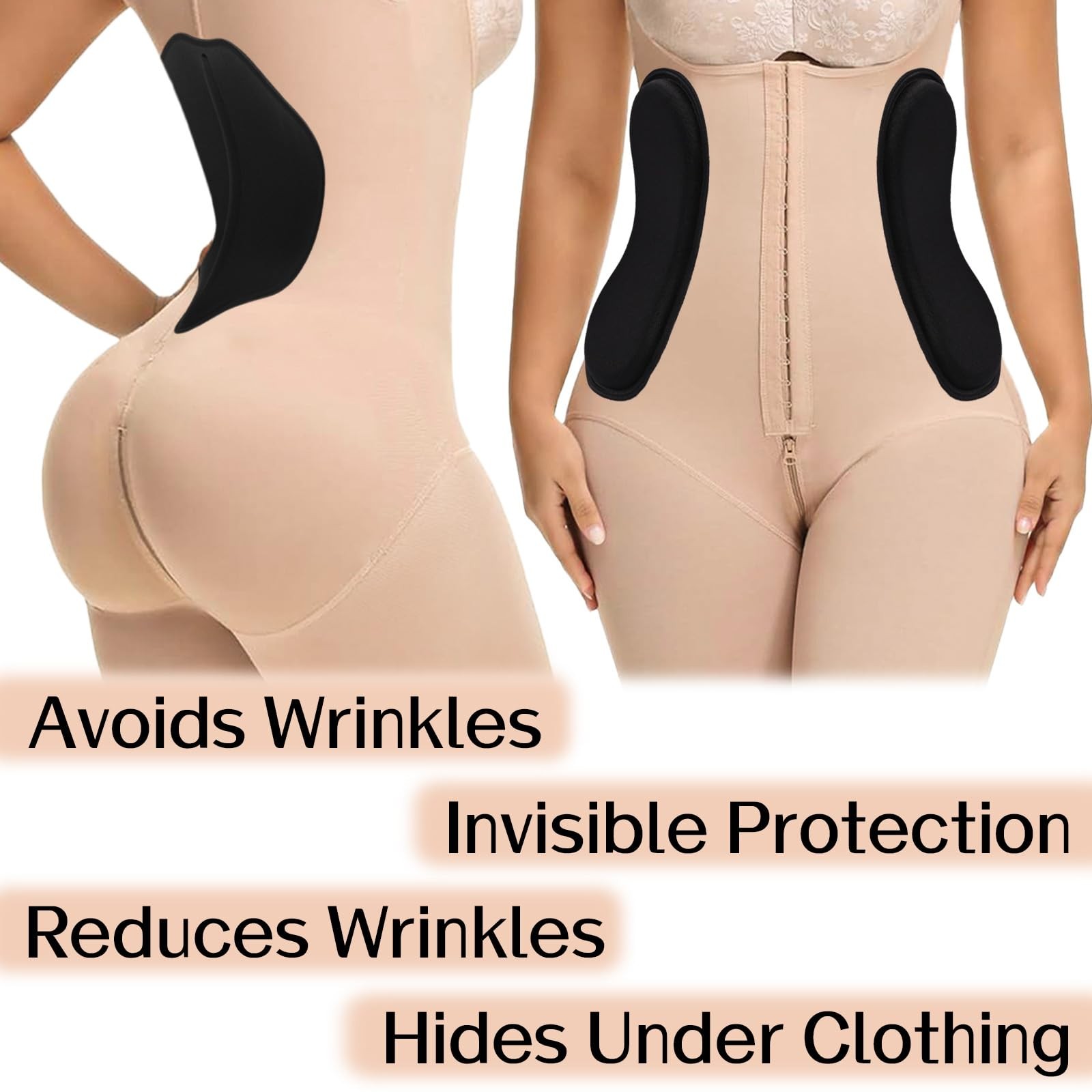 4pcs Abdominal 360 Side Compression Boards Set, Lipo Foam Tummy Tuck Lateral …