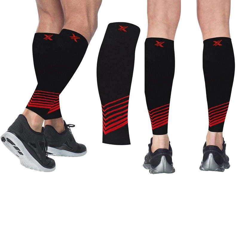 Extreme Fit Ultra Performance and Recovery Calf Support Compression Sleeves