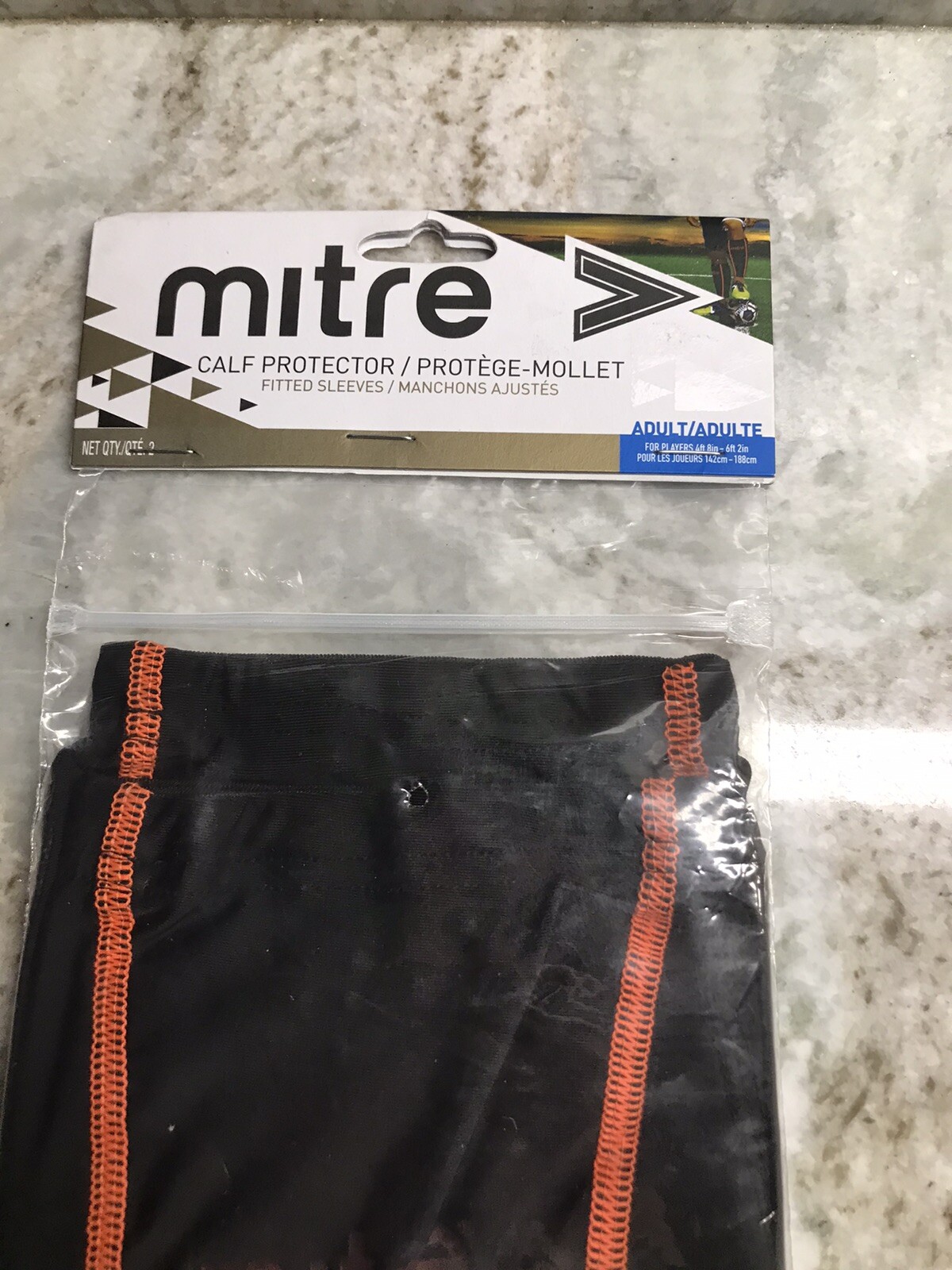 Mitre Calf Protector Fitted Sleeves Adult Size For Players 5ft 8Inch – 6ft 2inch