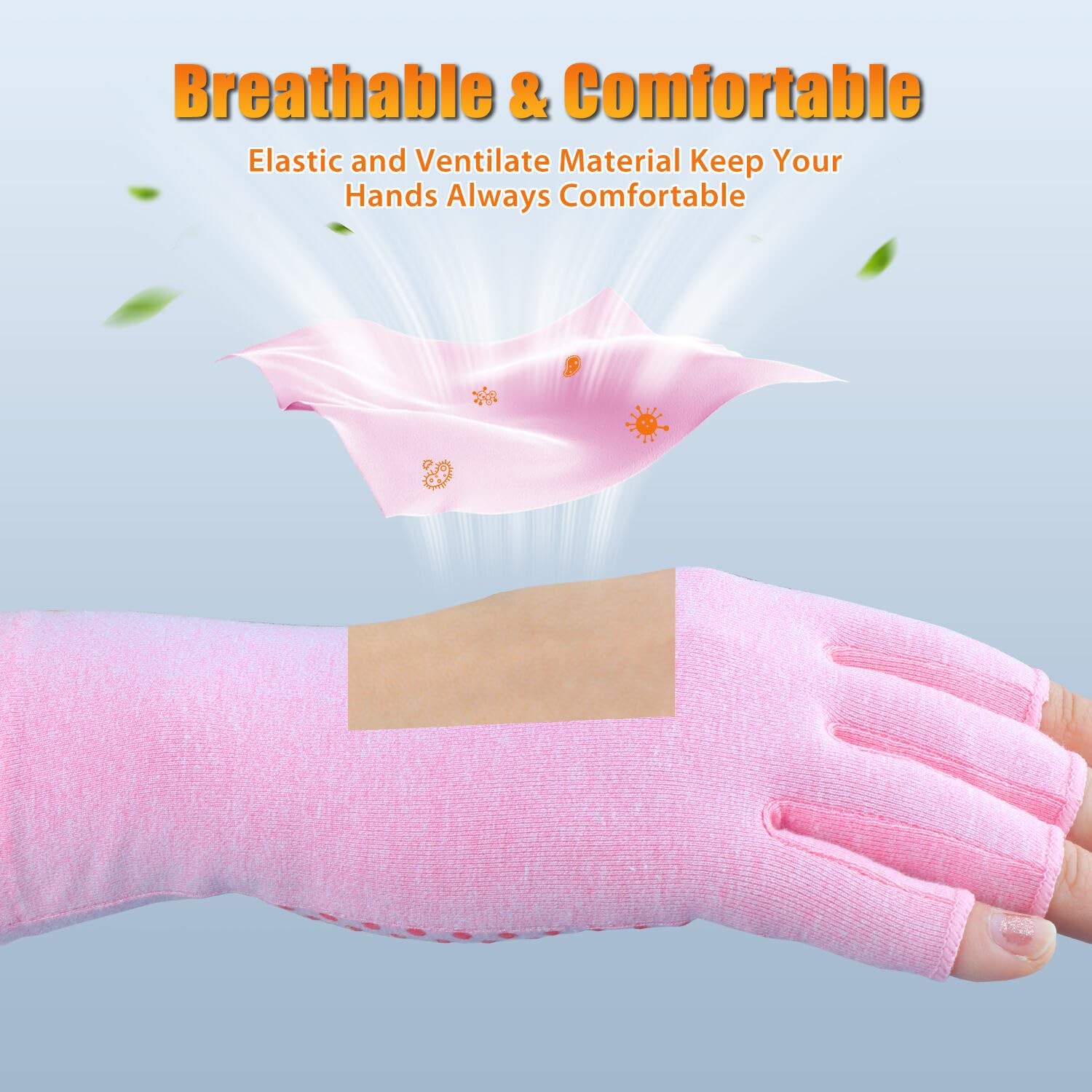 Big Mango Compression Arthritis Gloves for Women Men, Hand Compression Gloves…