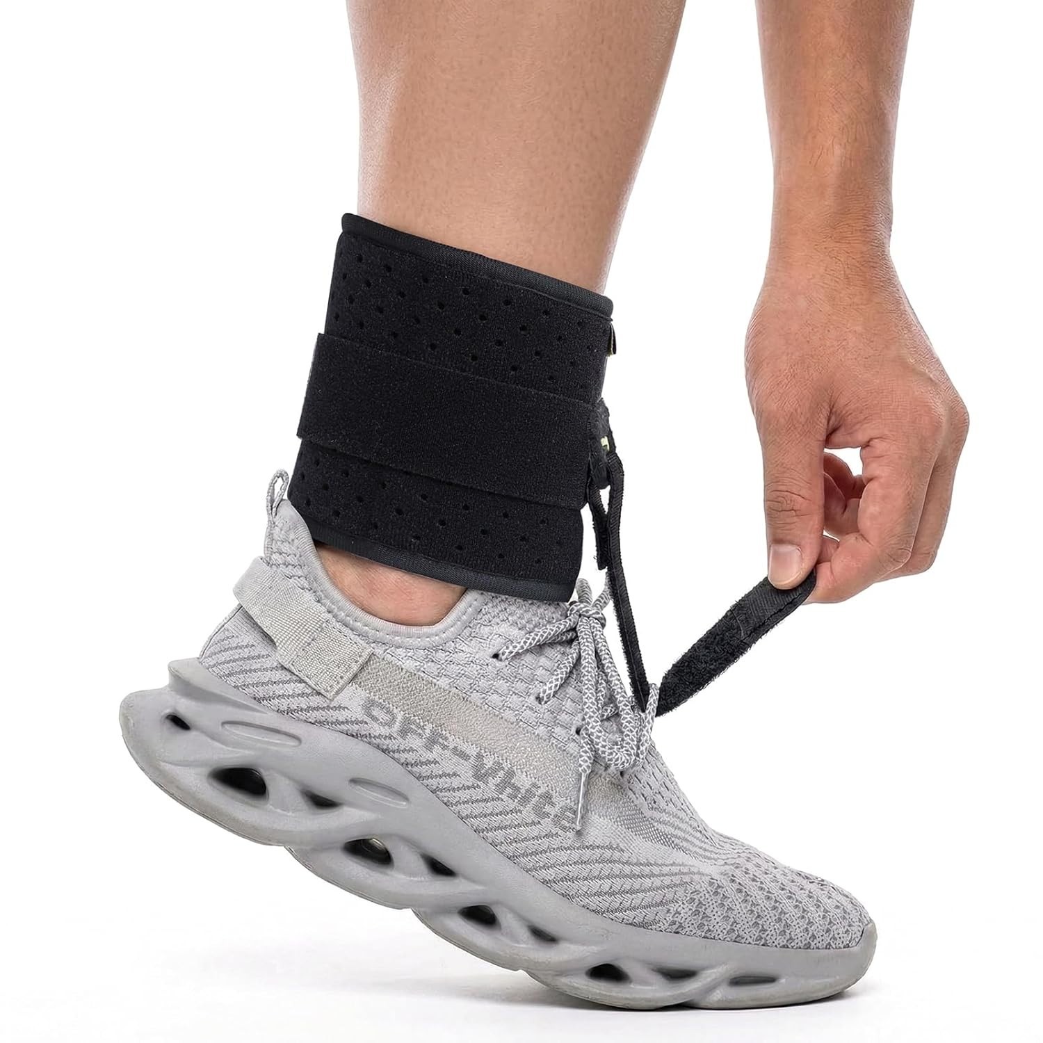 Ergonomic Foot Drop Brace – Adjustable Ankle Support for Improved Gait Stability