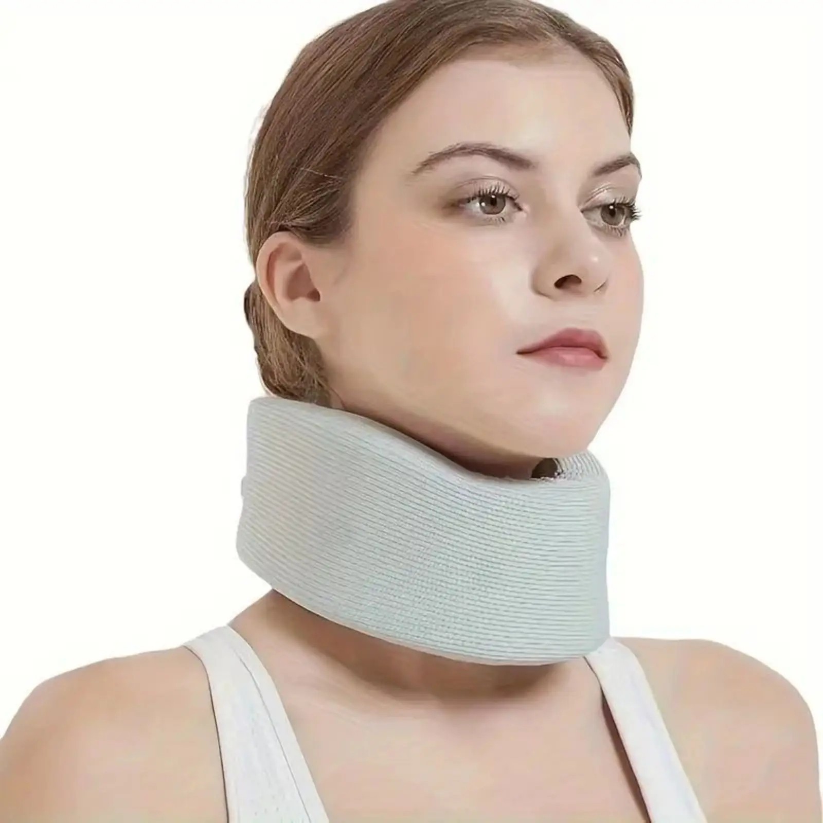 1PC Adjustable Cervical Neck Brace Soft Sponge Neck Support Collar Sleep
