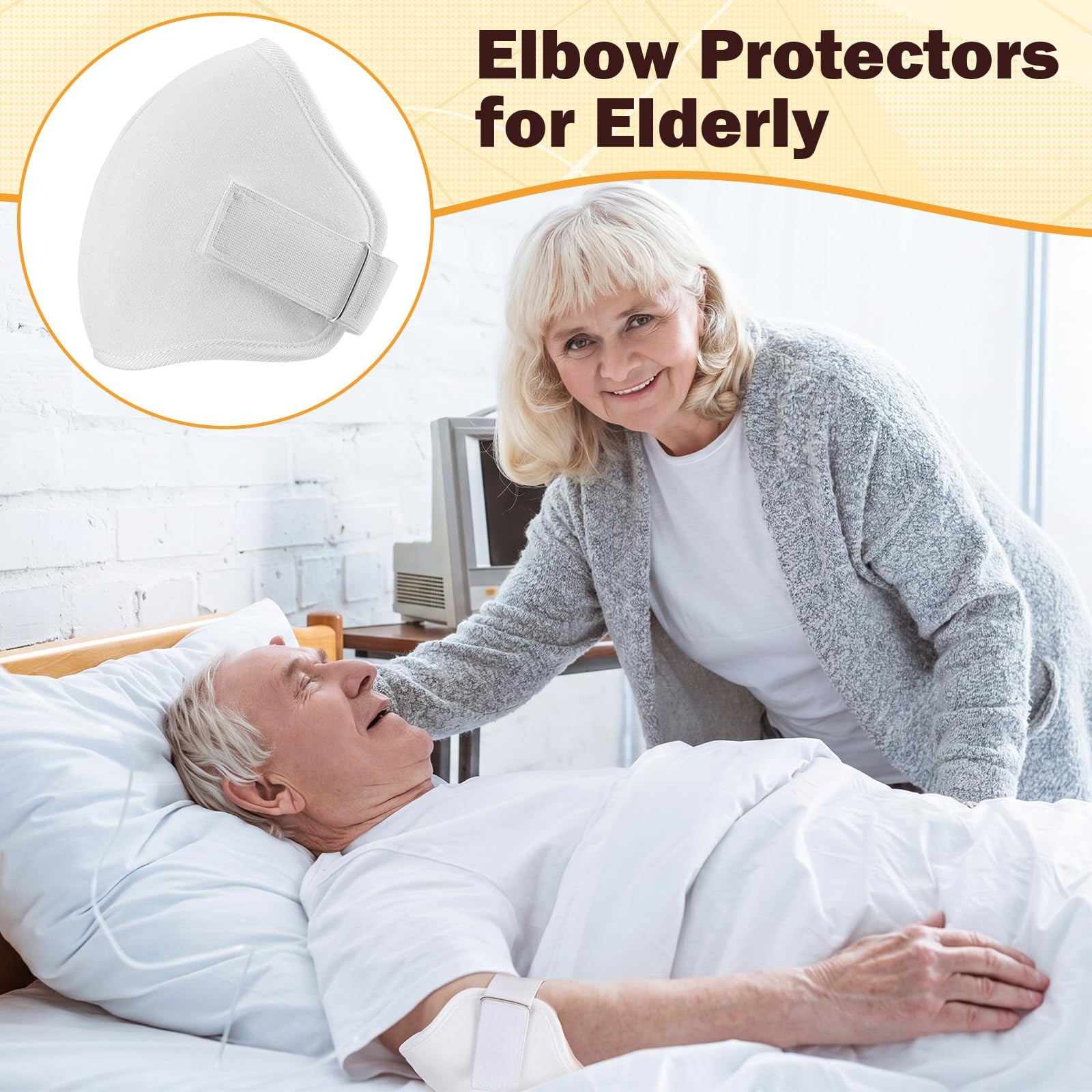 Sheepskin Elbow Protectors Bursitis Elbow Pads Cushions Adjustable Soft Sheep…