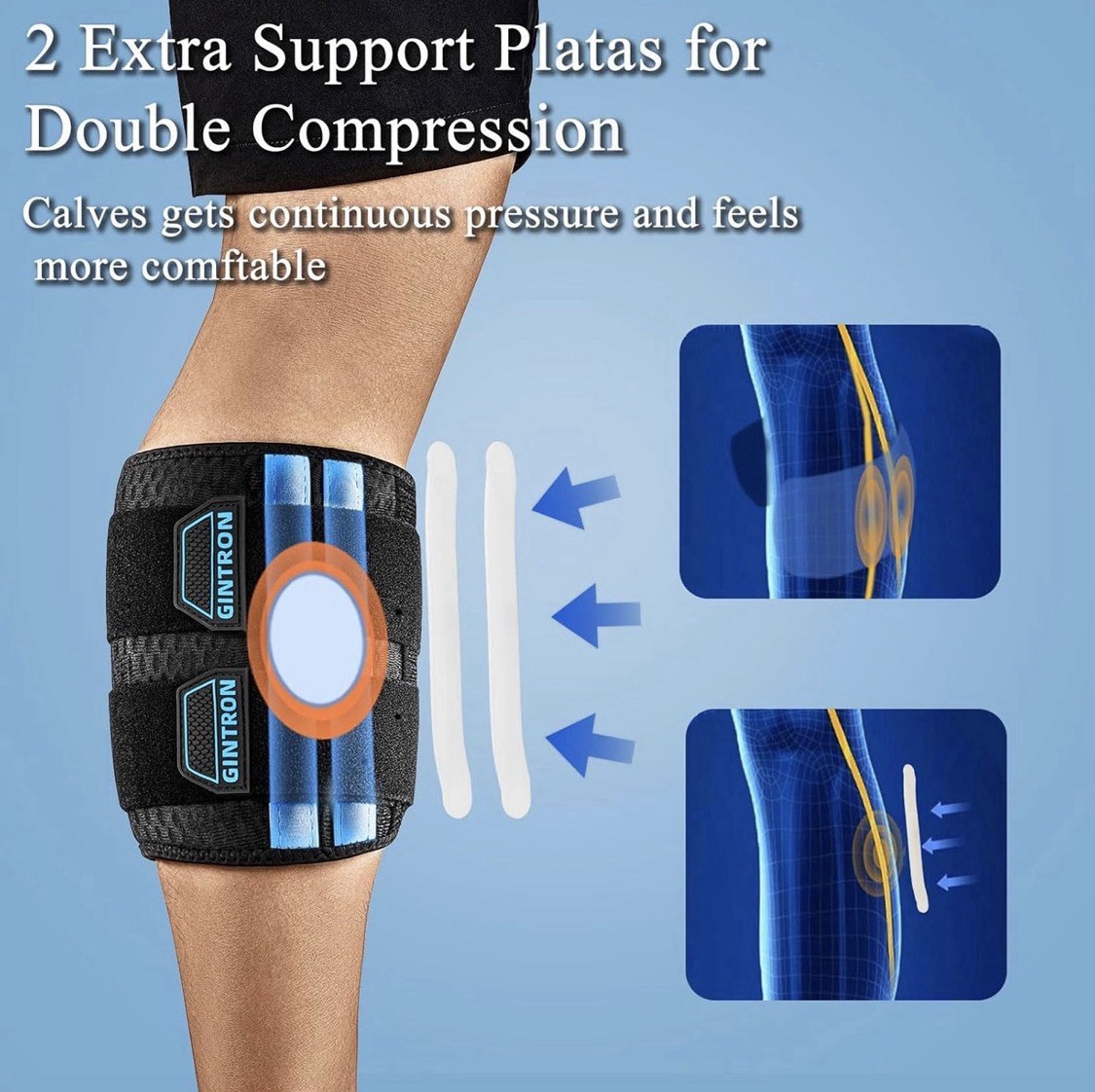 Sciatica Pain Relief Brace Adjustable Compression Nerve Support