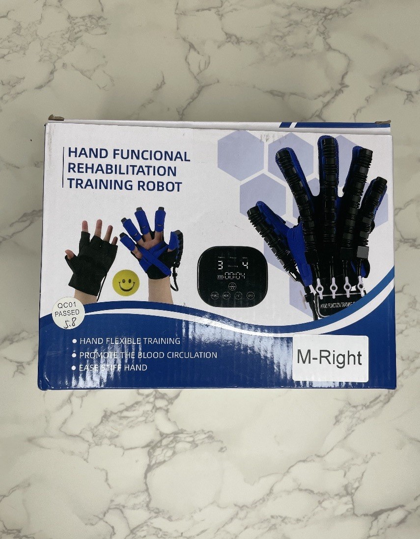 Hand Function Rehabilitation Training Robot – Right Glove, Medium