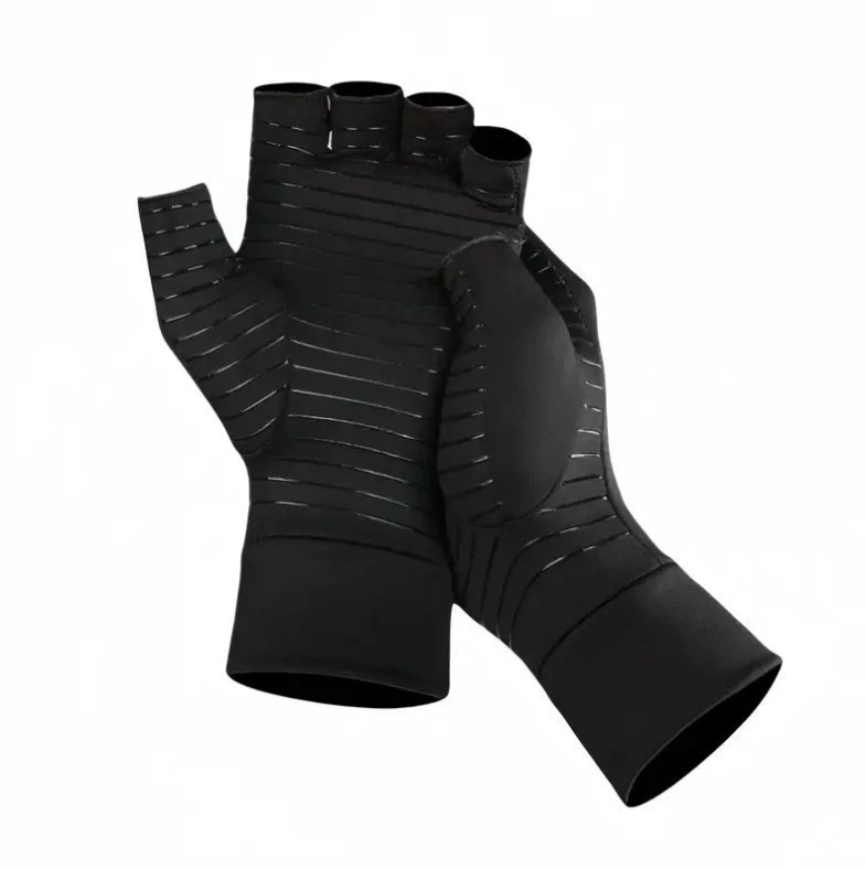 Copper Arthritis Compression Gloves Hand Support Pain Relief Joint Self Care US