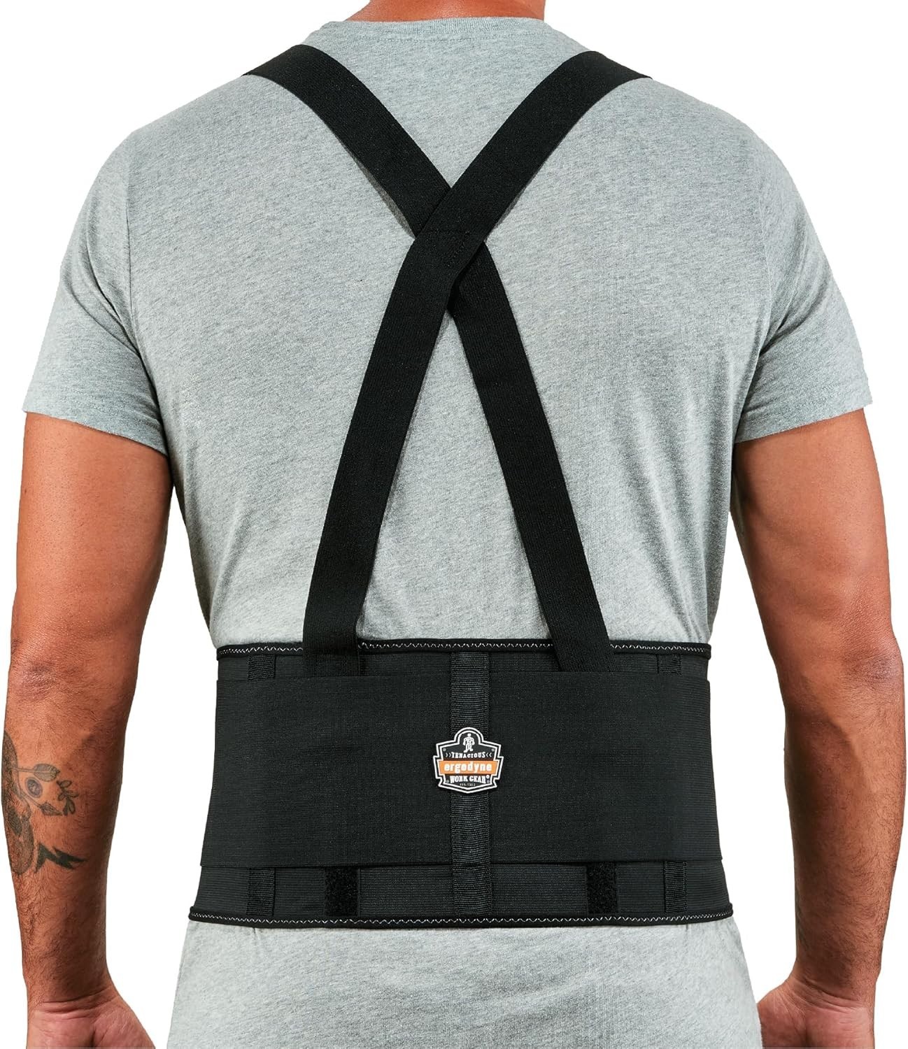 ProFlex 1650 Adjustable Back Support Belt 7.5″ Elastic for Pain Relief – Large
