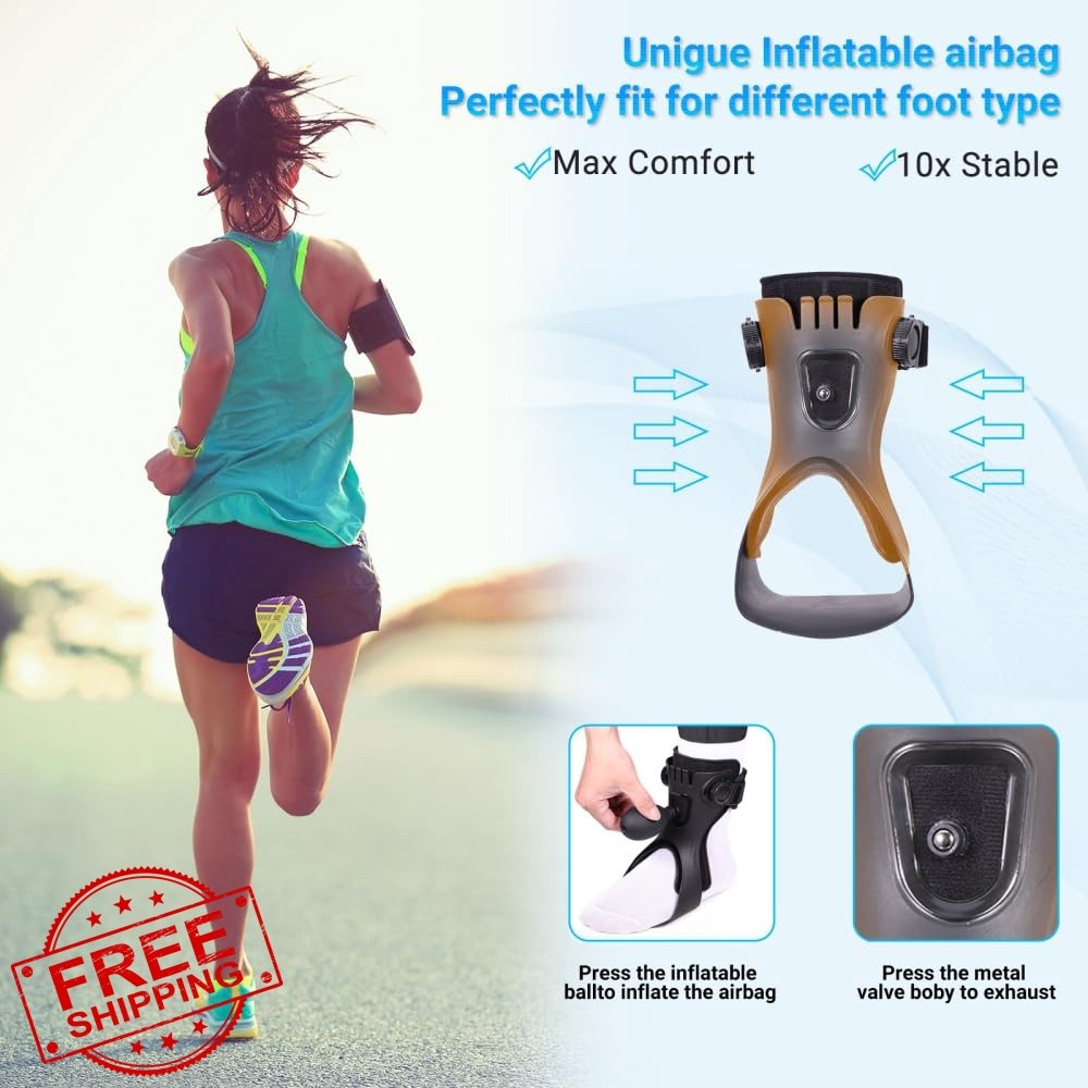Malloraned AFO Foot Drop Brace Right Small