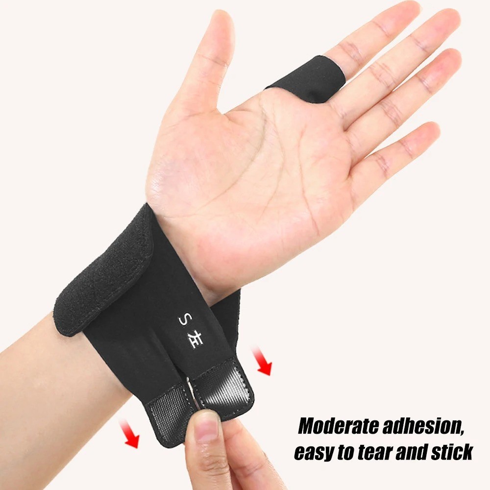 Adjustable Trigger Finger Splint Brace Hand Support Straightener Arthritis S M