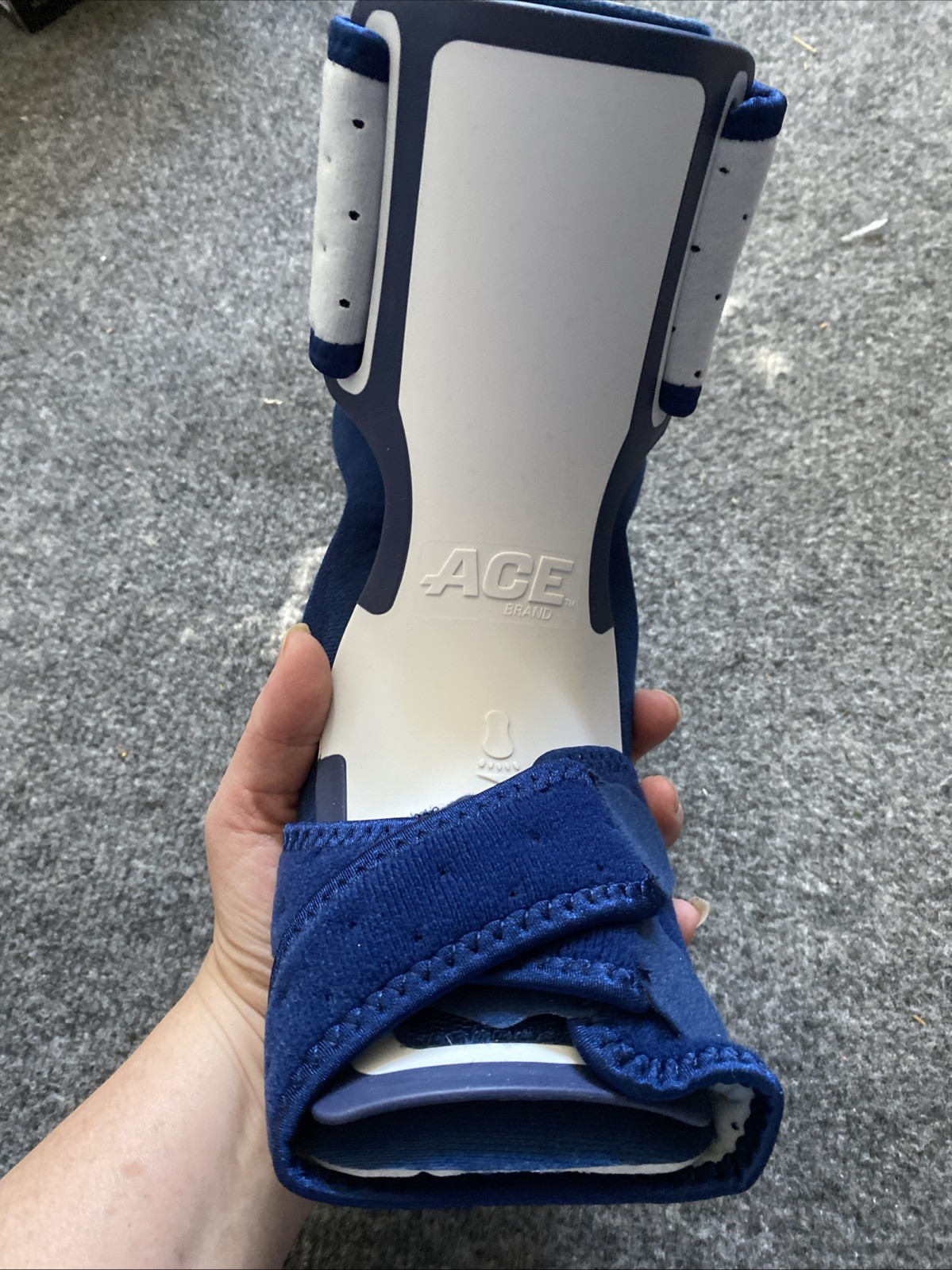 3M Ace Adjustable Plantar Fasciitis Sleep Support – Blue/Gray