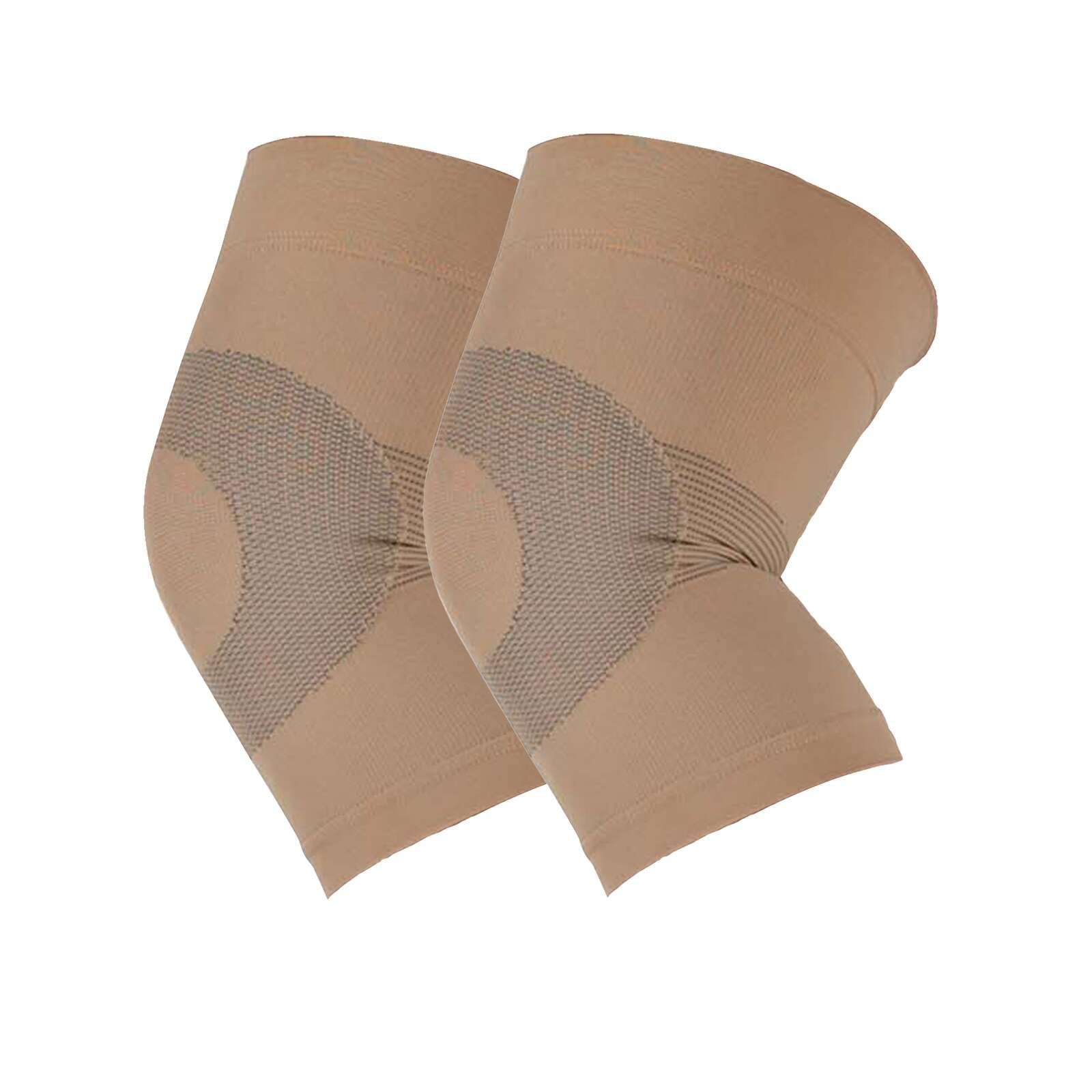 Kinship Comfort Brands Knee Brace Compression Sleeve for Men, X-Large, Beige
