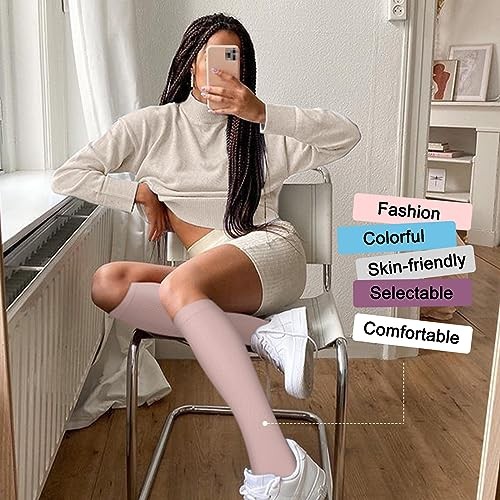 4 Pairs Compression Socks for Women Circulation-Best Support for