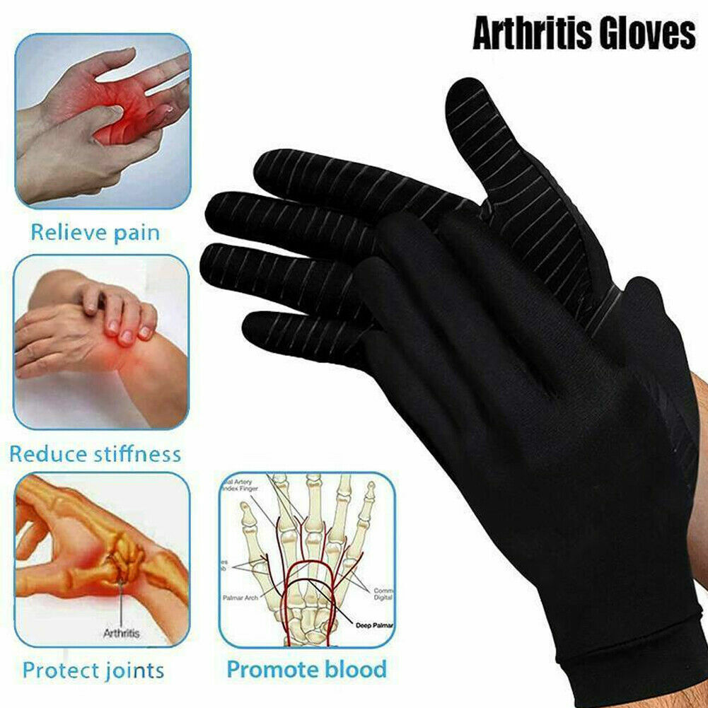 Arthritis Gloves Compression Hand Support Joint Pain Relief Sports Gloves Unisex
