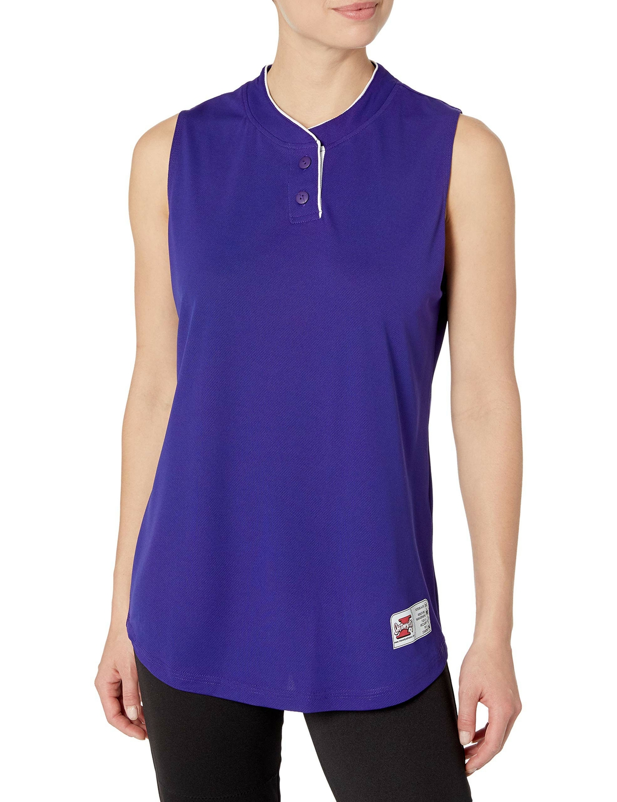 Intensity Womens Cool Mesh Sleeveless Top (Off Shade), Plum, X-Small