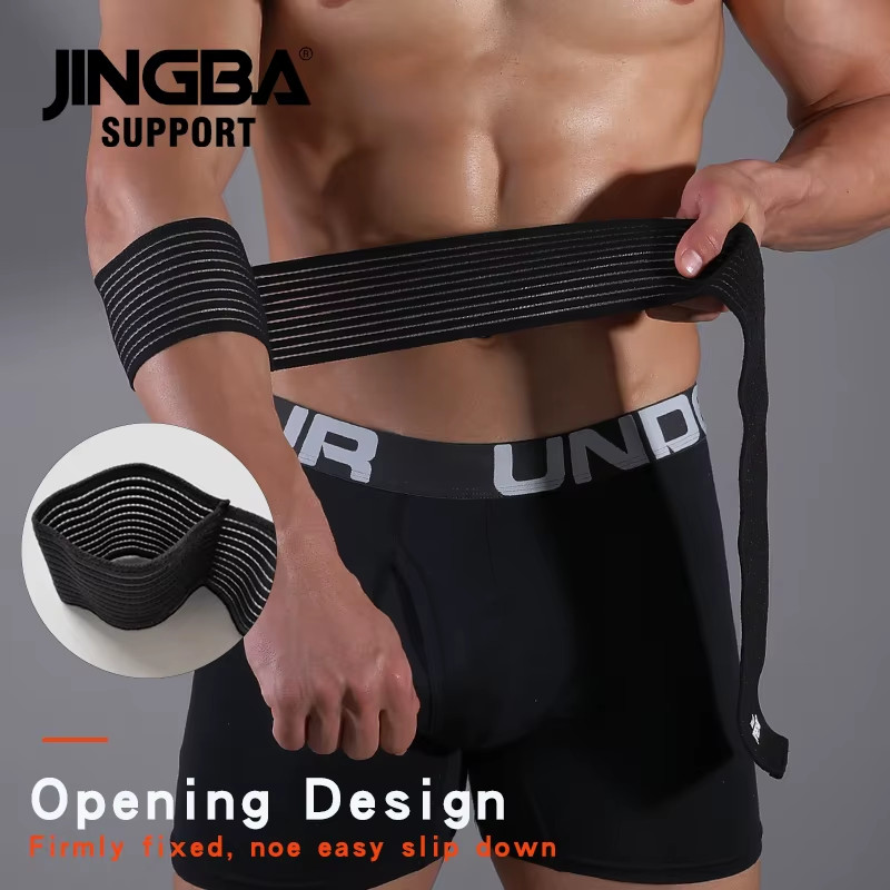 1 Pcs Adjustable Weightlifting Elbow Protector Elastic Straps for Fitness Bodybu
