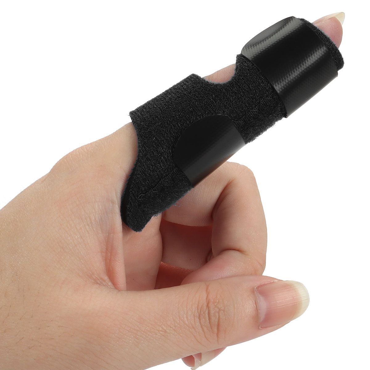 2 PCS Finger Trigger Splint Straightener Brace Support Protector Pain Relief New