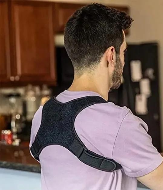 Shoulder Support Correct Adjustable Posture Corrector Back Brace Belt Men Women
