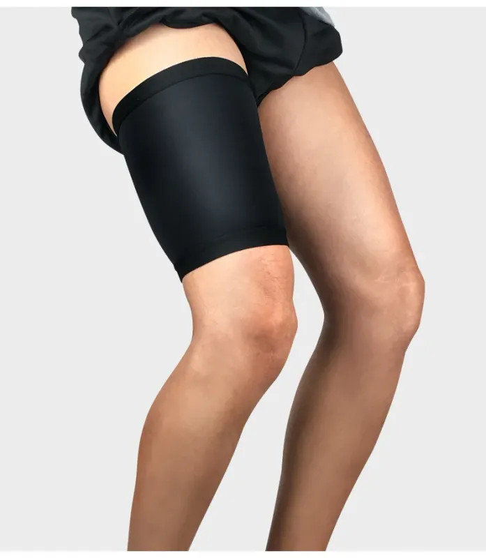 1PC Compression Thigh Sleeve for Men and Women, Breathable Elastic Stretch Suppo