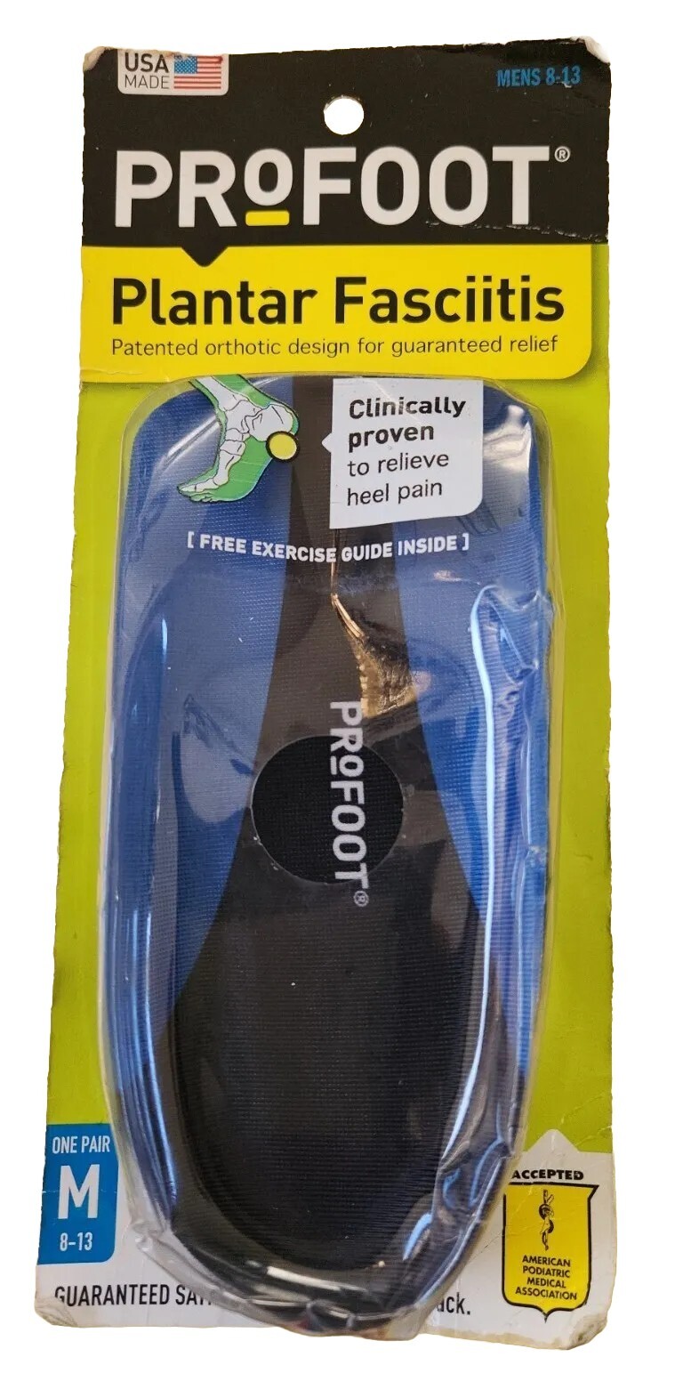 PROFOOT Plantar Fasciitis Men’s 8-13, 1 Pair