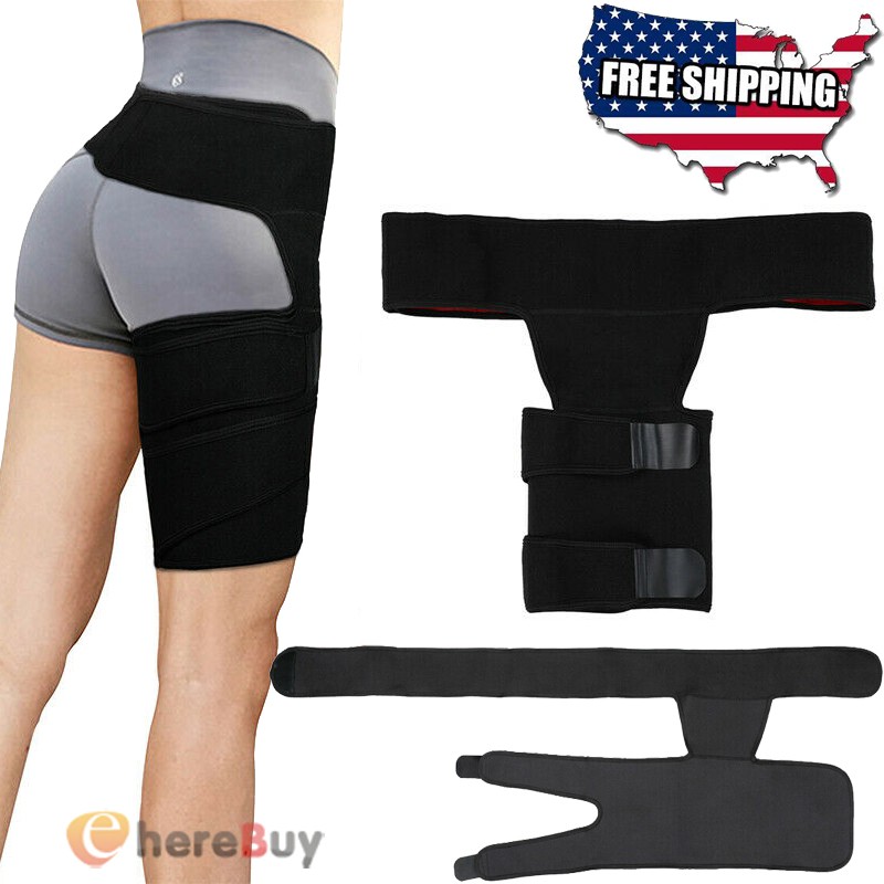 Compression Brace Groin Thigh Sleeve Hip Support Wrap for Sciatic Nerve Belt