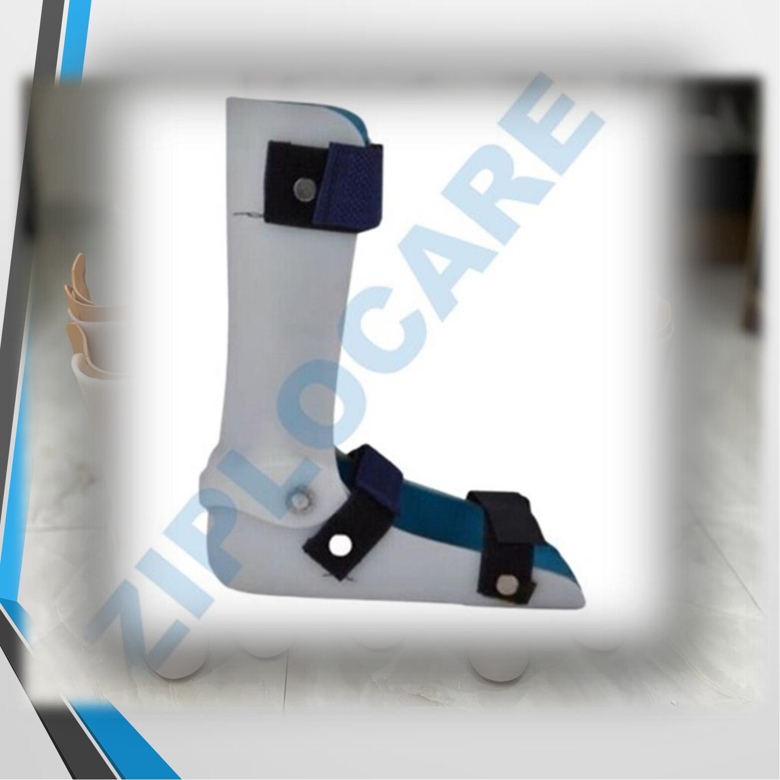 Ziplocare Ankle Foot Orthosis Support – AFO Splint Pain Relief Foot Brace Left