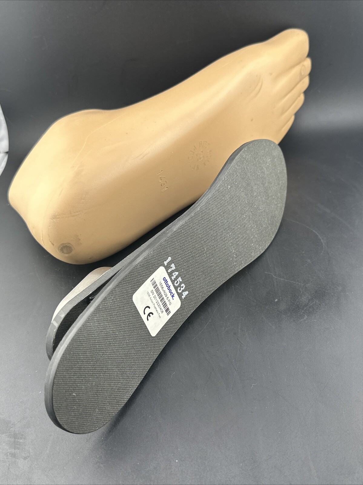 Otto Bock OTTOBOCK Axtion Prosthetic Foot Left Sz 29 Cat 5 Perfect Cond 1e56