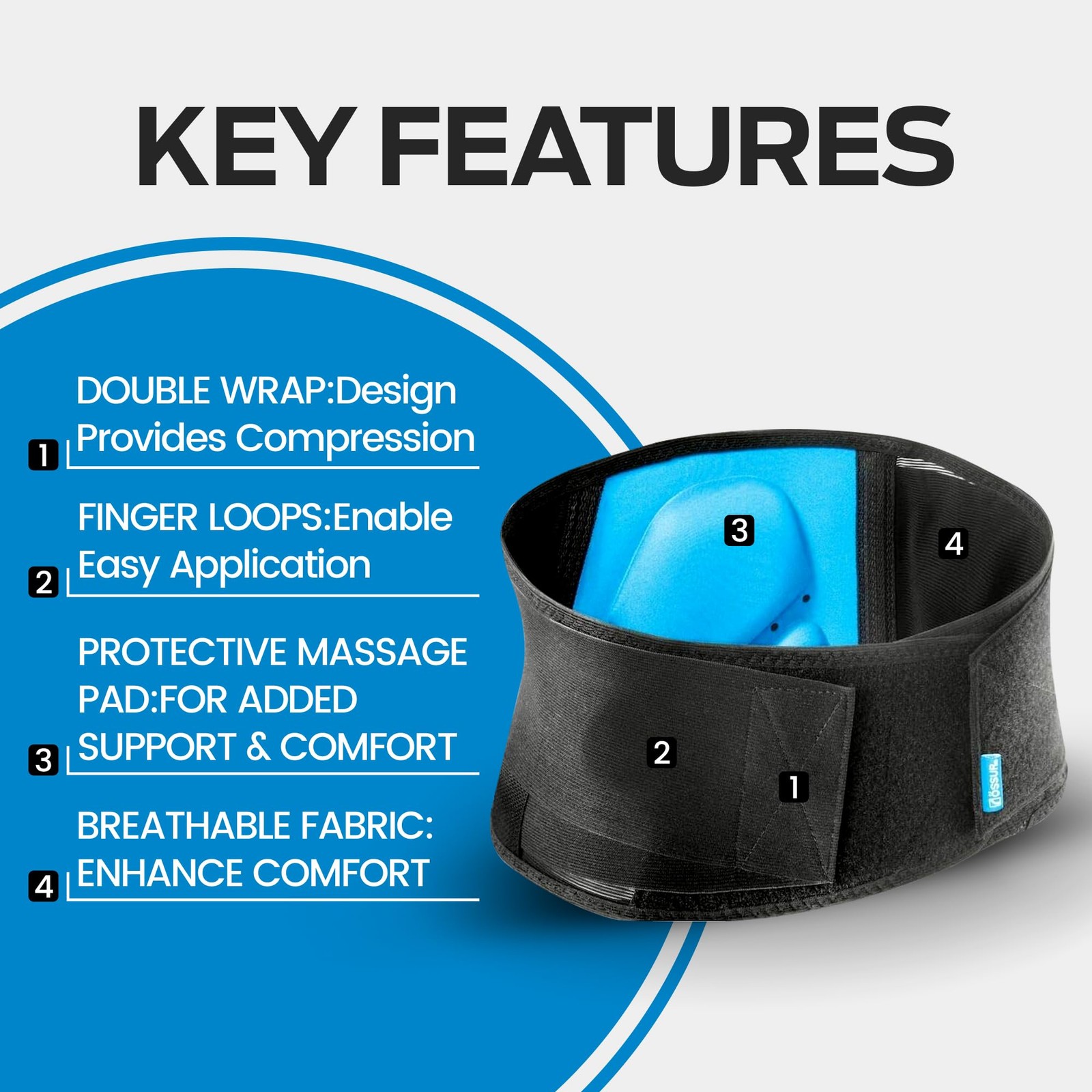 Ossur Ssur Formfit Back Support – Advanced Lumbar Brace For Lower Back Pain