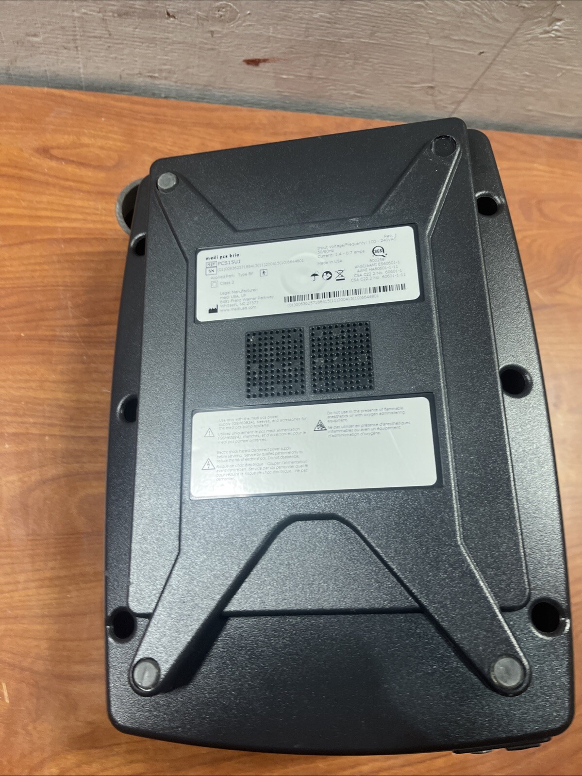 Medi PCS Pump BRIO PCS15U1 – READ