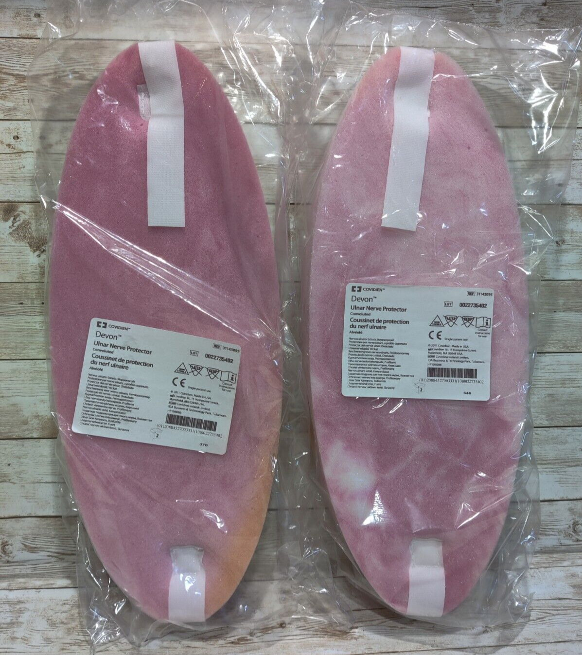 ULNAR NERVE PROTECTOR’S – Covidien 31143095, Latex-free, 2 Pair, NEW in Package