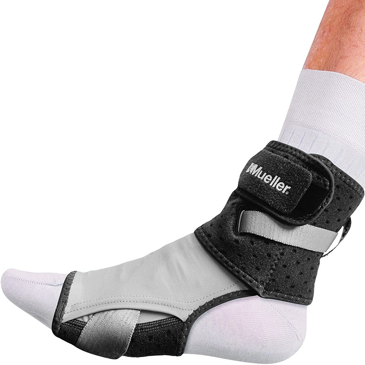 Mueller Sports Medicine Adjustable Plantar Fasciitis Night Support – Black